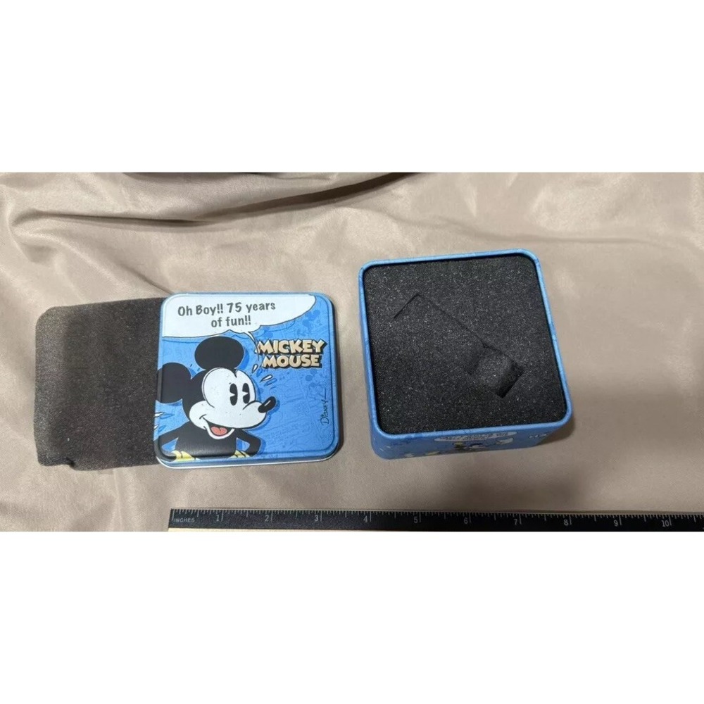 Disney 75 Years Comics Blue Tin Only No‎ Watch